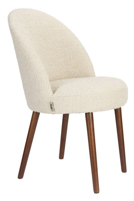 Silla Comedor Barbara Bouclé Beige