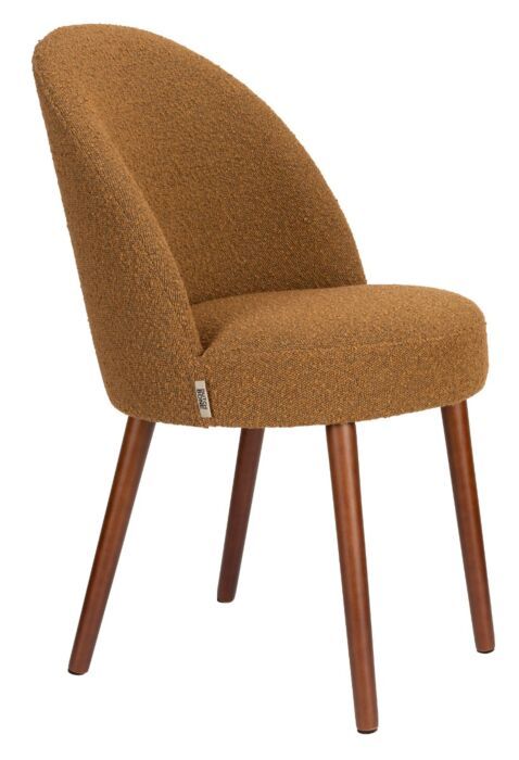 Silla Comedor Barbara Bouclé Marrón