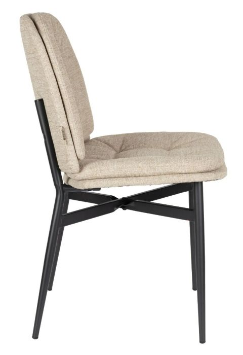 Silla Comedor Beige Acero, 56'5 Cm