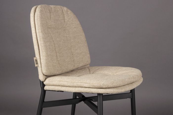 Silla Comedor Beige Acero, 56'5 Cm