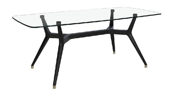 Mesa Comedor Ovalada Estilo Moderno, 200 Cm