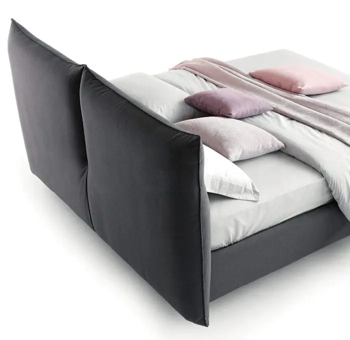 Cama Diseño Moderno  Blanco