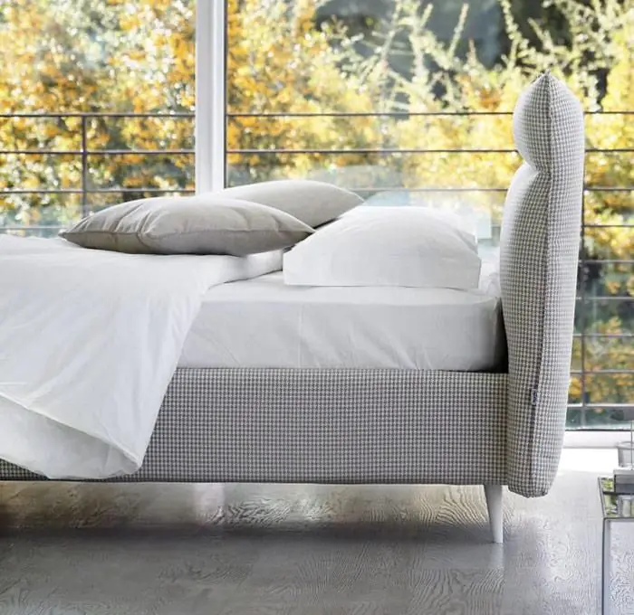 Cama Diseño Moderno  Blanco