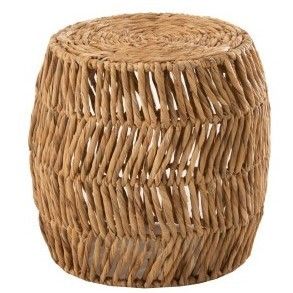 Mesa Auxiliar Estilo Tropical Jacinto Agua Trenzado, 41 Cm