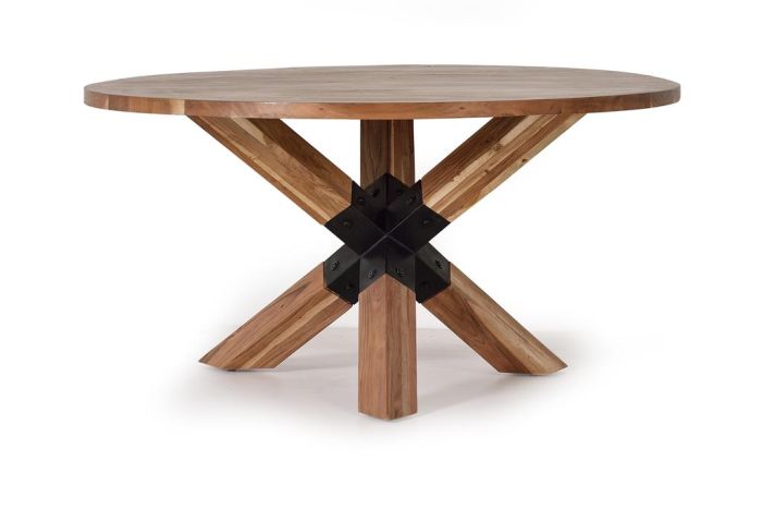 Mesa comedor étnica redonda
