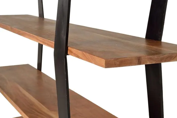 Libreria Acacia Natural Maciza Forja, 178 Cm