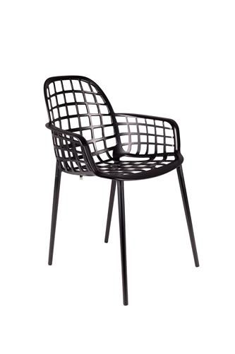 Sillón Albert Aluminio Recubrimiento Polvo, 82,5 Cm