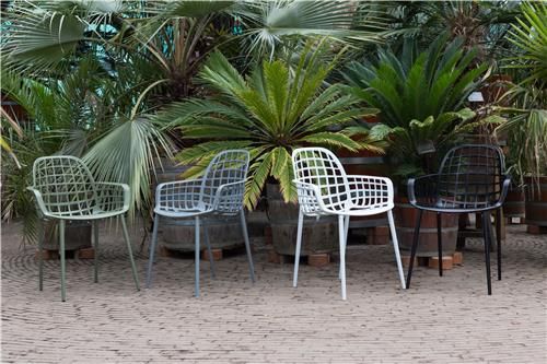 Sillón Albert Aluminio Recubrimiento Polvo, 82,5 Cm