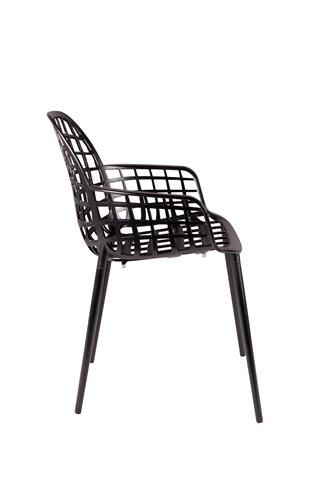 Sillón Albert Aluminio Recubrimiento Polvo, 82,5 Cm