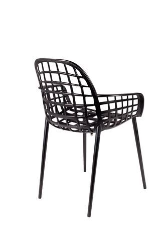 Sillón Albert Aluminio Recubrimiento Polvo, 82,5 Cm