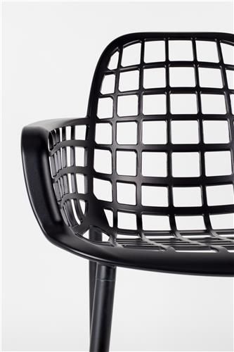 Sillón Albert Aluminio Recubrimiento Polvo, 82,5 Cm