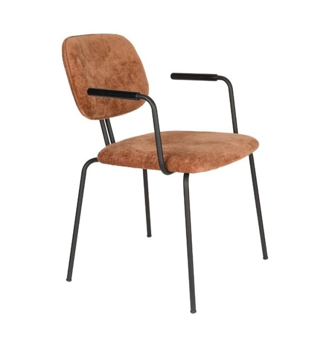 Silla Brazos Bouton Terracota
