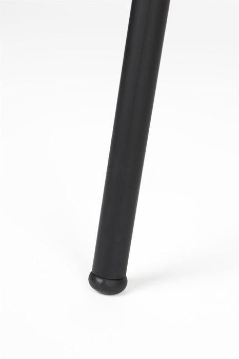Silla Comedor Brazos Tejido Terracota Hierro, 52 Cm