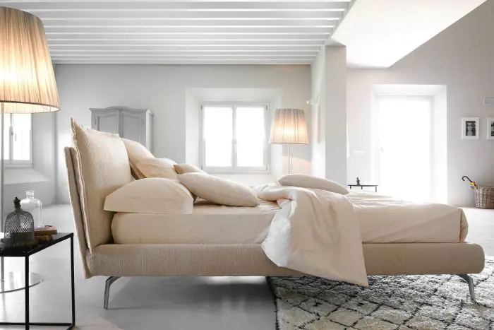 Cama So pop Crema, 150 Cm 