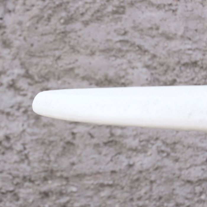 Mesa Comedor Blanco Efecto Cemento, 120 Cm
