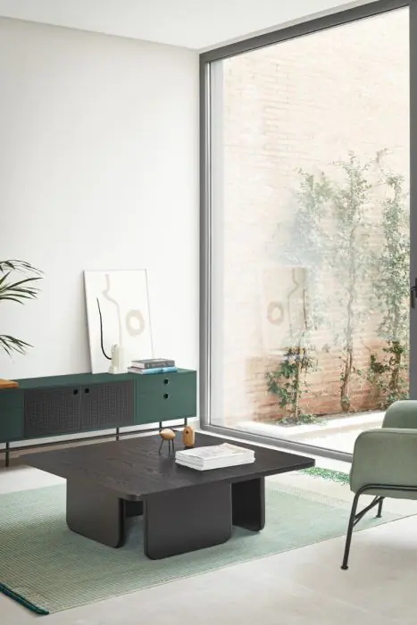 Mueble Tv Moderno Dm Lacado Metal ,180 Cm
