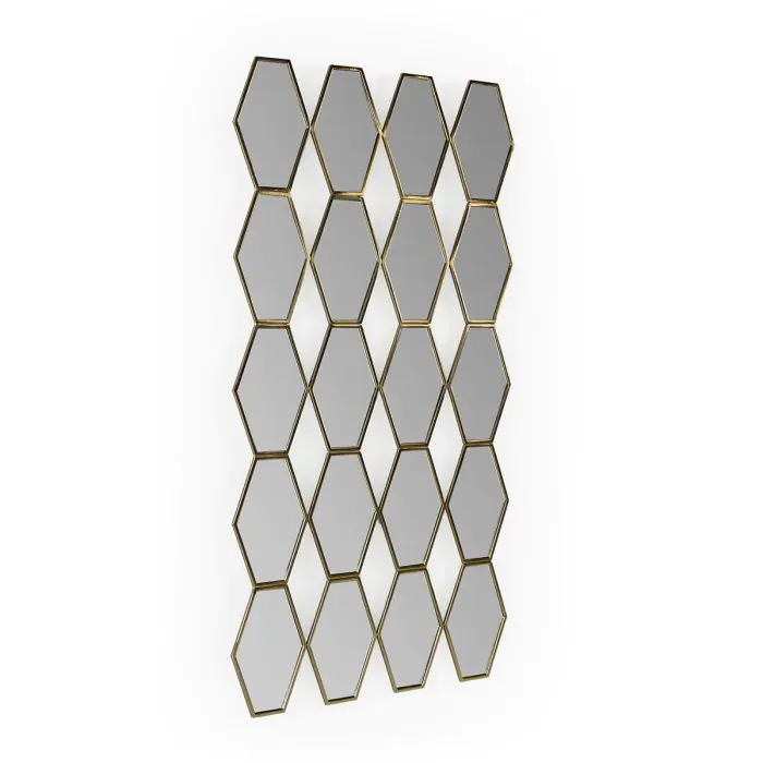 Espejo 73x2x133 Metal/Espejo -- Dorado