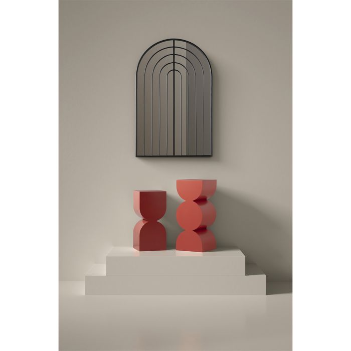 Mesa Auxiliar 26x26x56 Madera -- Coral