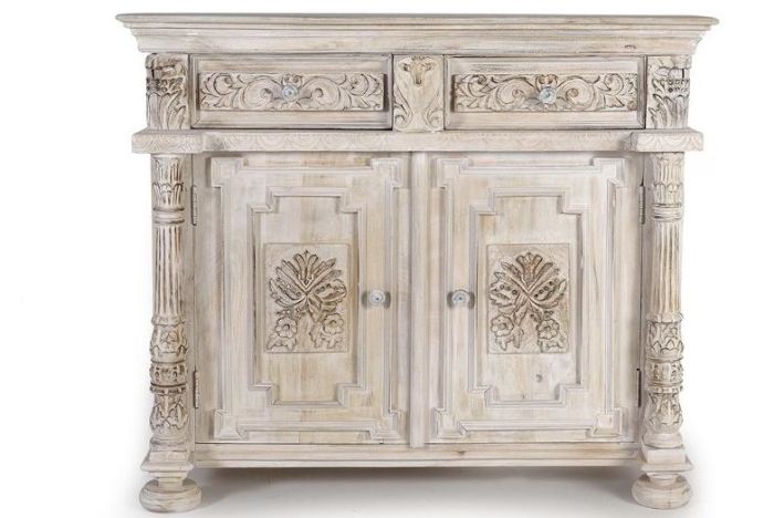 Aparador Estilo Vintage-Oriental, 120 Cm