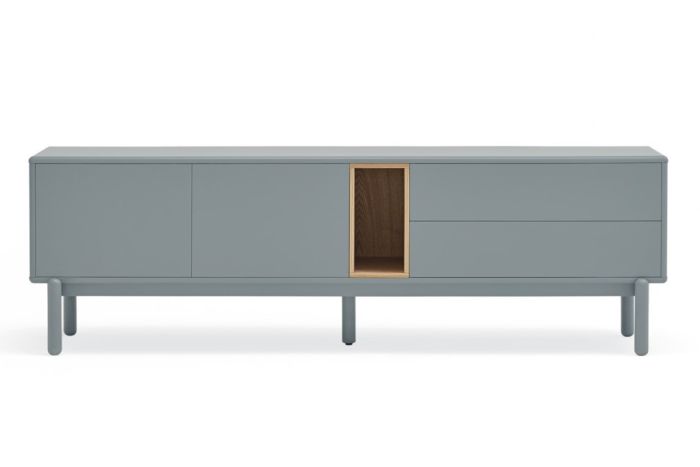 Mueble TV Corvo Estilo Nórdico-Moderno, 180 Cm