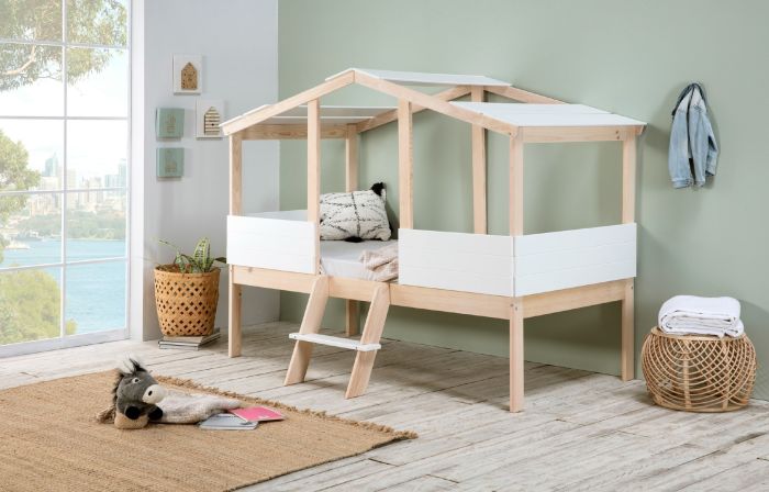 Cama Cabaña Dormitorio Juvenil Parma