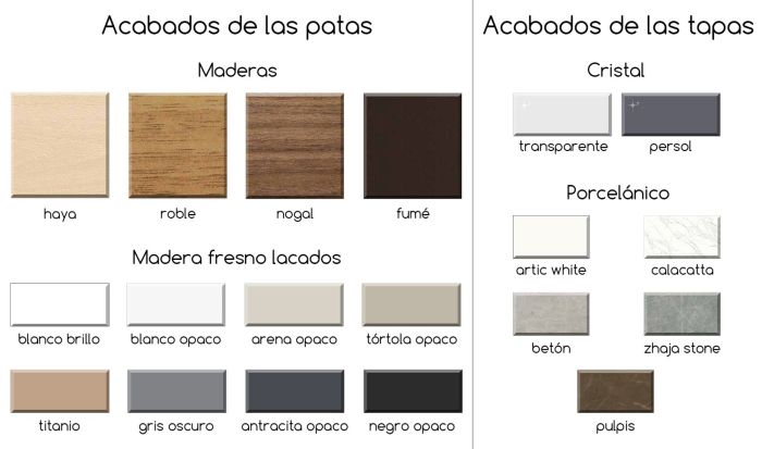 Mesa Extensible Nórdica Madera-porcelanico Ivalo