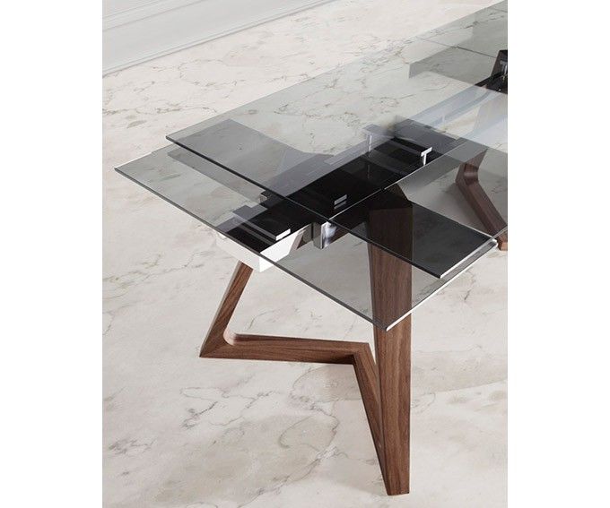 Mesa Extensible Nórdica Madera-porcelanico Ivalo