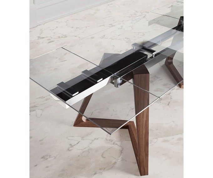 Mesa Extensible Nórdica Madera-porcelanico Ivalo