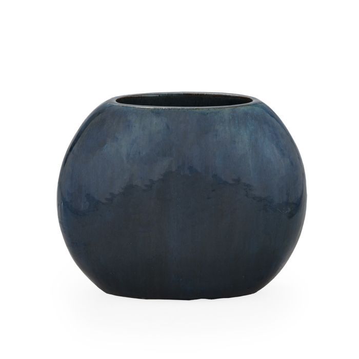 Floreros/Maceteros 46x21x35,5 Gres -- Azul Envejecido