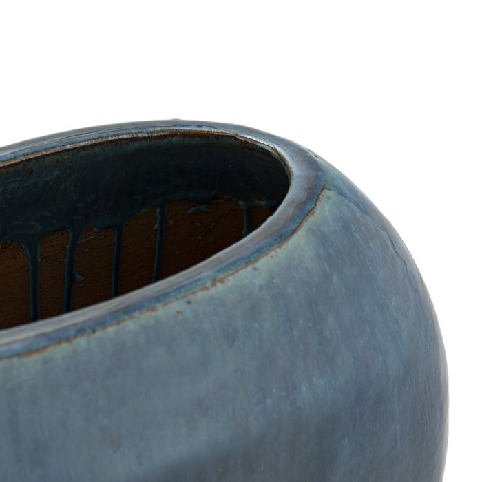 Floreros/Maceteros 46x21x35,5 Gres -- Azul Envejecido