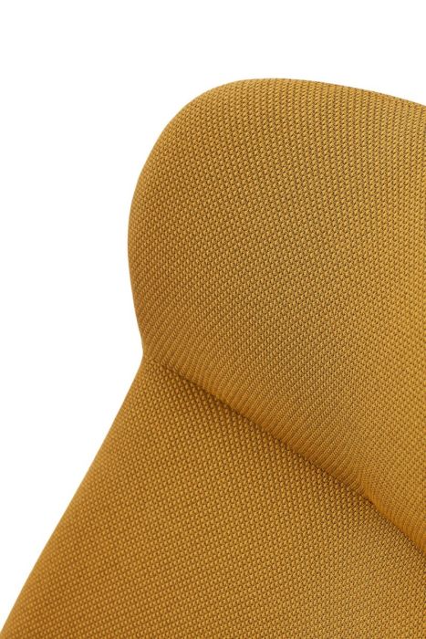 Butaca Grande Tejido Mostaza Negro, 43/114 cm
