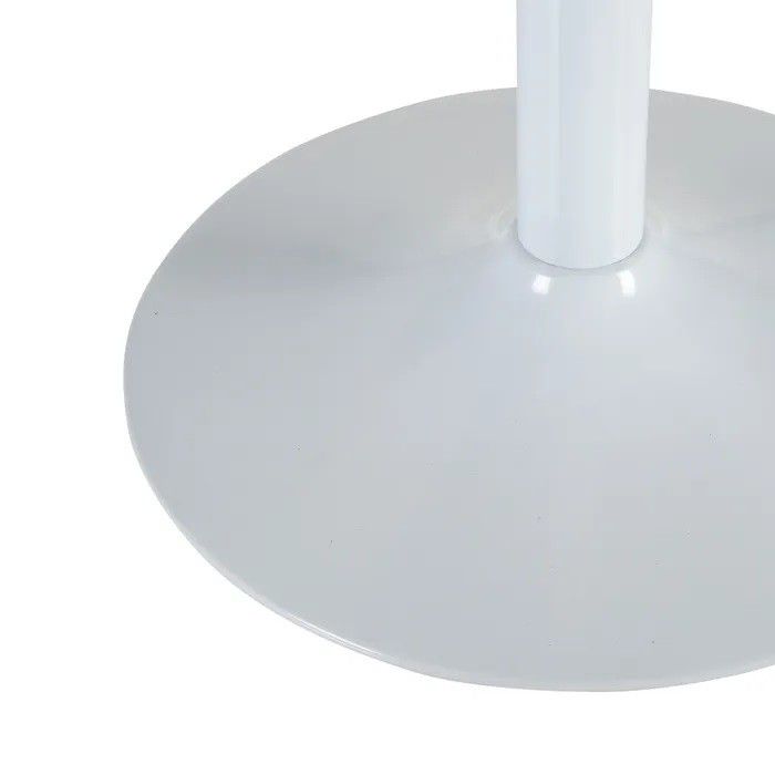 Mesa Bar Geométrico Oro Blanco, 75 Cm