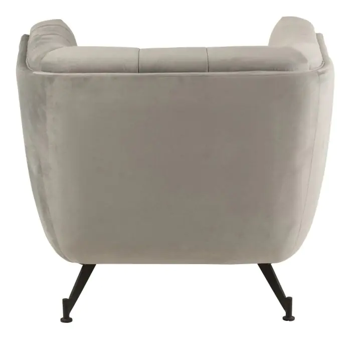 Sillón Lounge Moderno con Diseño VIntage Gris