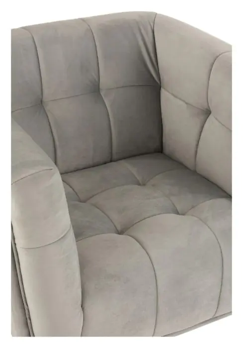Sillón Lounge Moderno con Diseño VIntage Gris