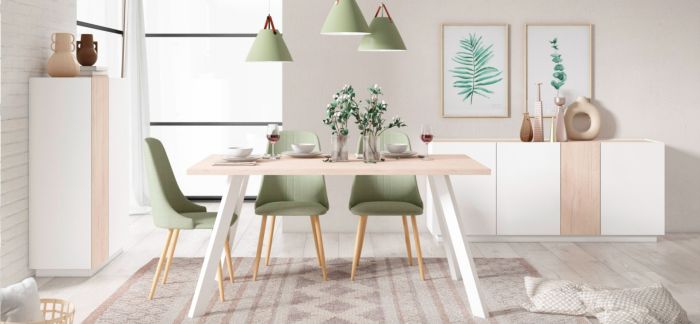 Mueble Auxiliar Blanco Natural 2 Puertas, 125,6 Cm