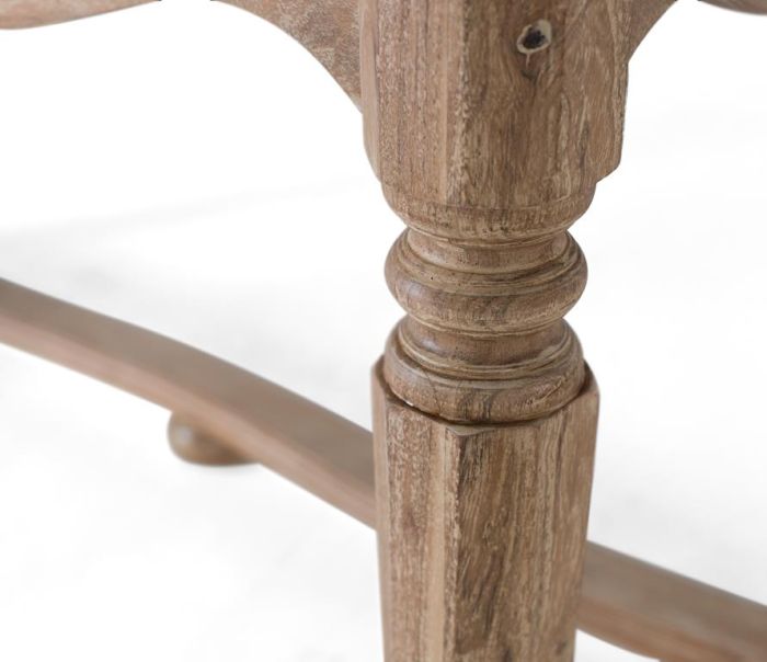 Mesa Escritorio Madera Acacia Natural, 140 Cm