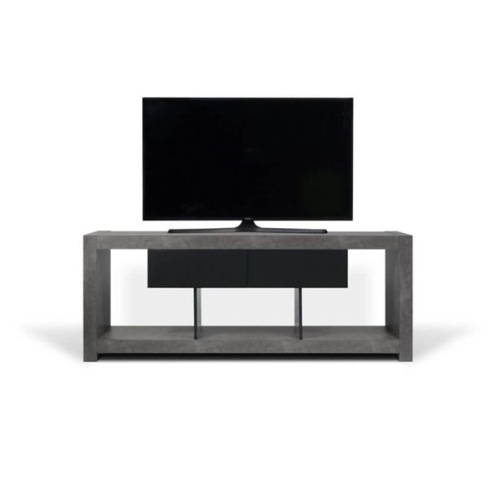 Mueble TV Madera Reciclada Gris, 174 Cm