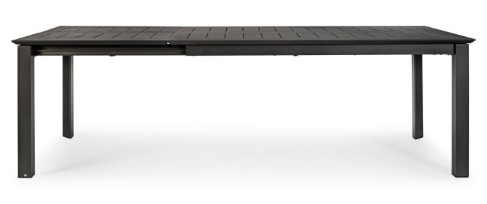 Mesa Extensible Aluminio Gris Antracita, 160/240 Cm