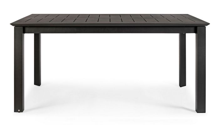 Mesa Extensible Aluminio Gris Antracita, 160/240 Cm