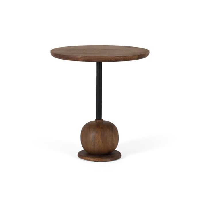Mesa Auxiliar Mango Redonda, 50 Cm