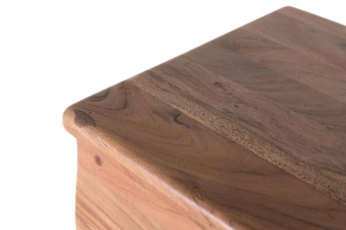Aparador 4 Puertas Madera Natural, 170 Cm