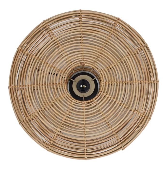 Aplique Pared Ratán, Ø51 Cm