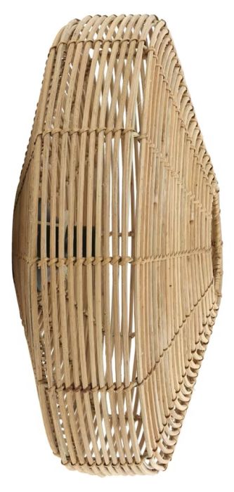 Aplique Pared Ratán, Ø51 Cm