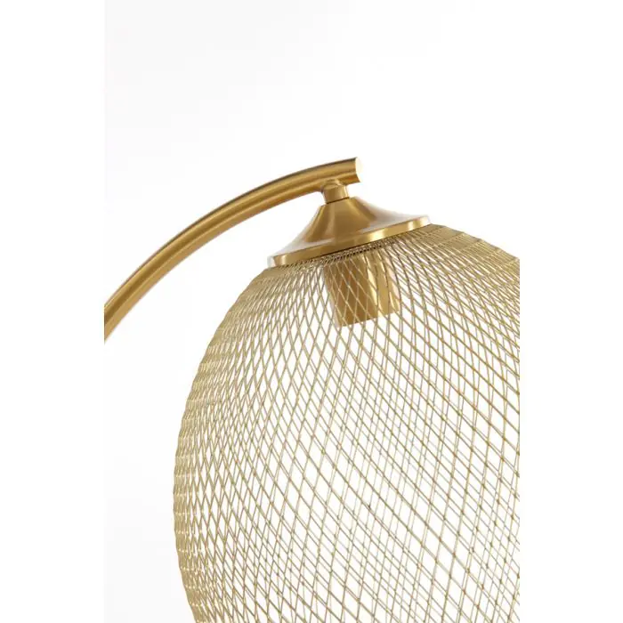 Lámpara de Pie Metal Dorado, 160 Cm
