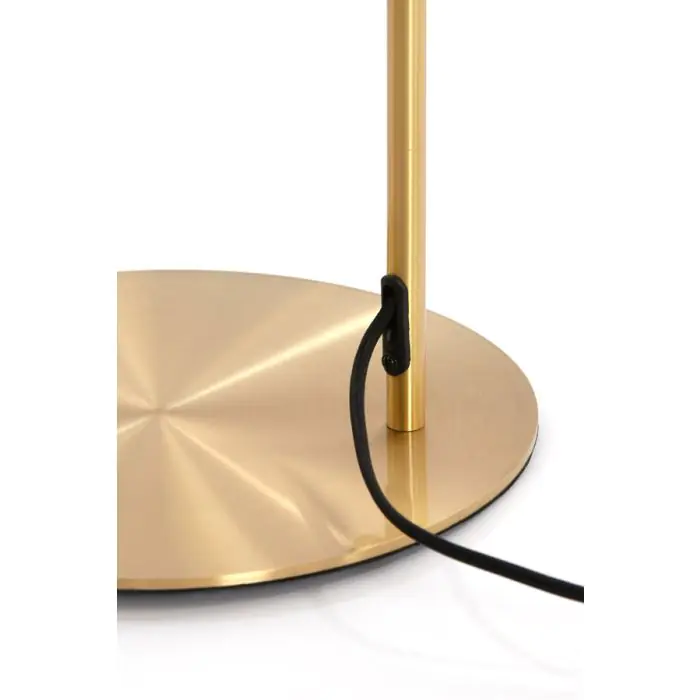 Lámpara de Pie Metal Dorado, 160 Cm