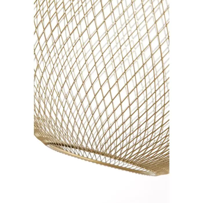 Lámpara de Pie Metal Dorado, 160 Cm