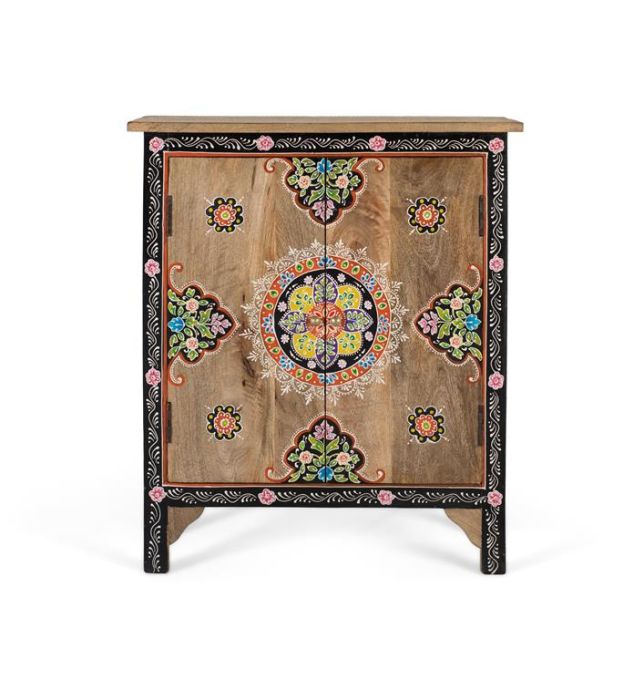 Cómoda 2 puertas multicolor