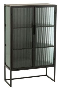 Vitrina Estilo Industrial, 126 Cm