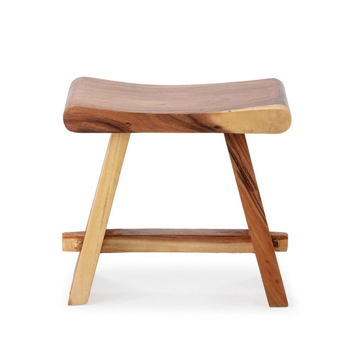 Taburete 40x50x56 Madera de Suar -- Natural