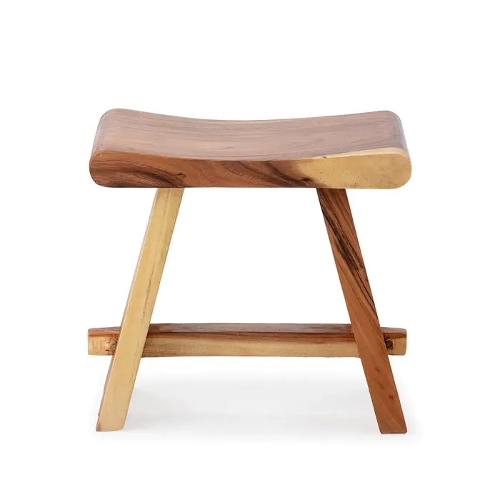Taburete 40x50x56 Madera de Suar -- Natural